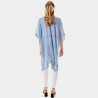 Tassel Trimmed Solid Cover Up for Women - Stylish & Versatile